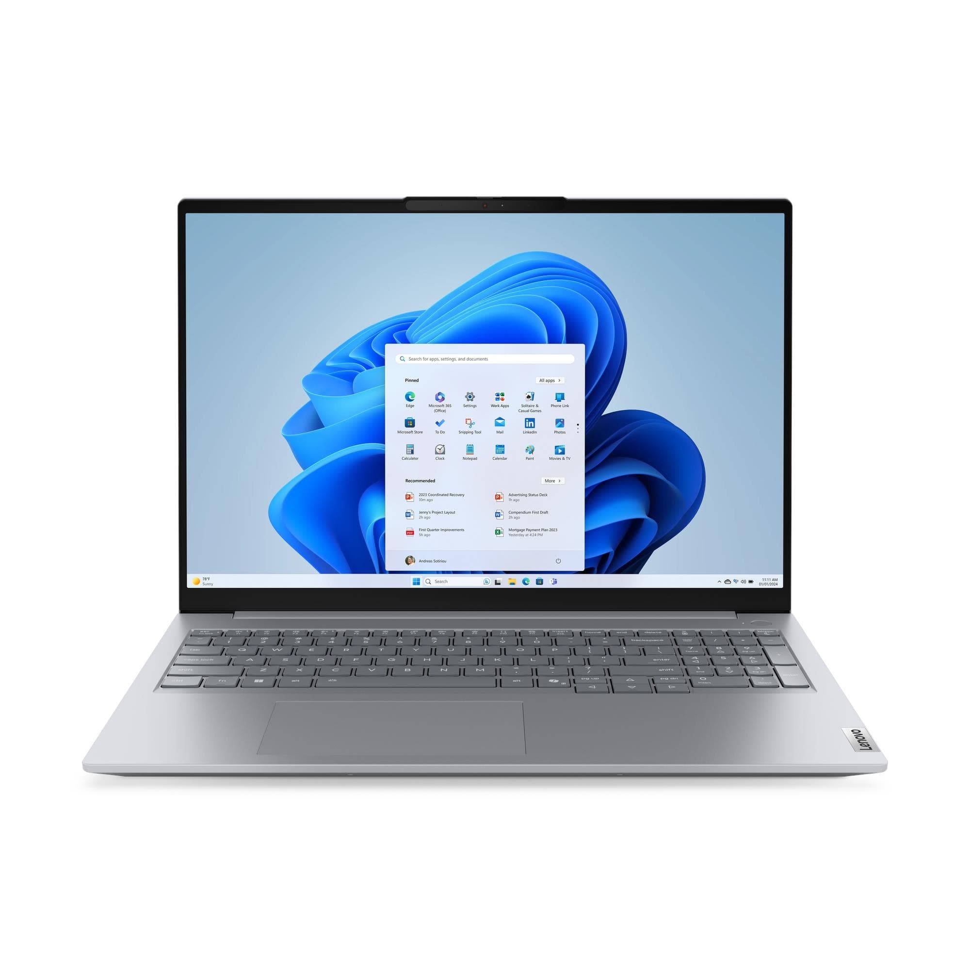 LENOVO LENOVO THINKBOOK 16 G9, 16" WUXGA, CORE 7 240H, 16GB (8+8), 512GB, WI-FI 6E, W11P, 1YO 21US0013AU