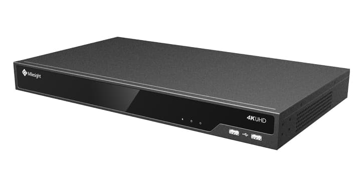 Milesight Milesight 4K H.265 16 Channel NDAA IP Camera NVR LPR Camera Supported MS-N5016-NE