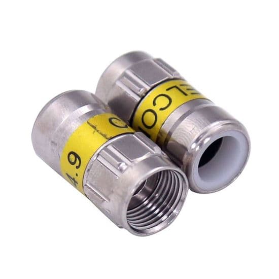Triax TRIAX F Male Push on connector - 10 Pack 153250-10