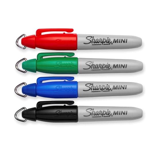 Sharpie Sharpie  4-Pack Mini Fine Point Permanent Markers. 35113PP