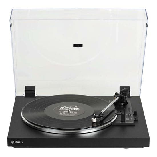 Rekkord REKKORD Turntable Black AT3600L Cartridge with 33 and 45 RPM F100P