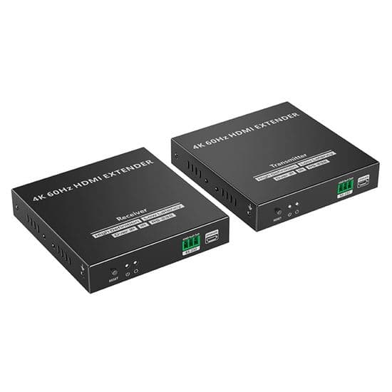 Lenkeng LENKENG 4K HDMI Extender Over 1G IP CAT5e/6/6A/7 Network Cable. LKV582