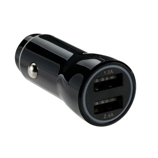 Jackson JACKSON 3.4A Dual Port In-Car Phone Charger with 2x USB-A Ports. PTUSB34CIG