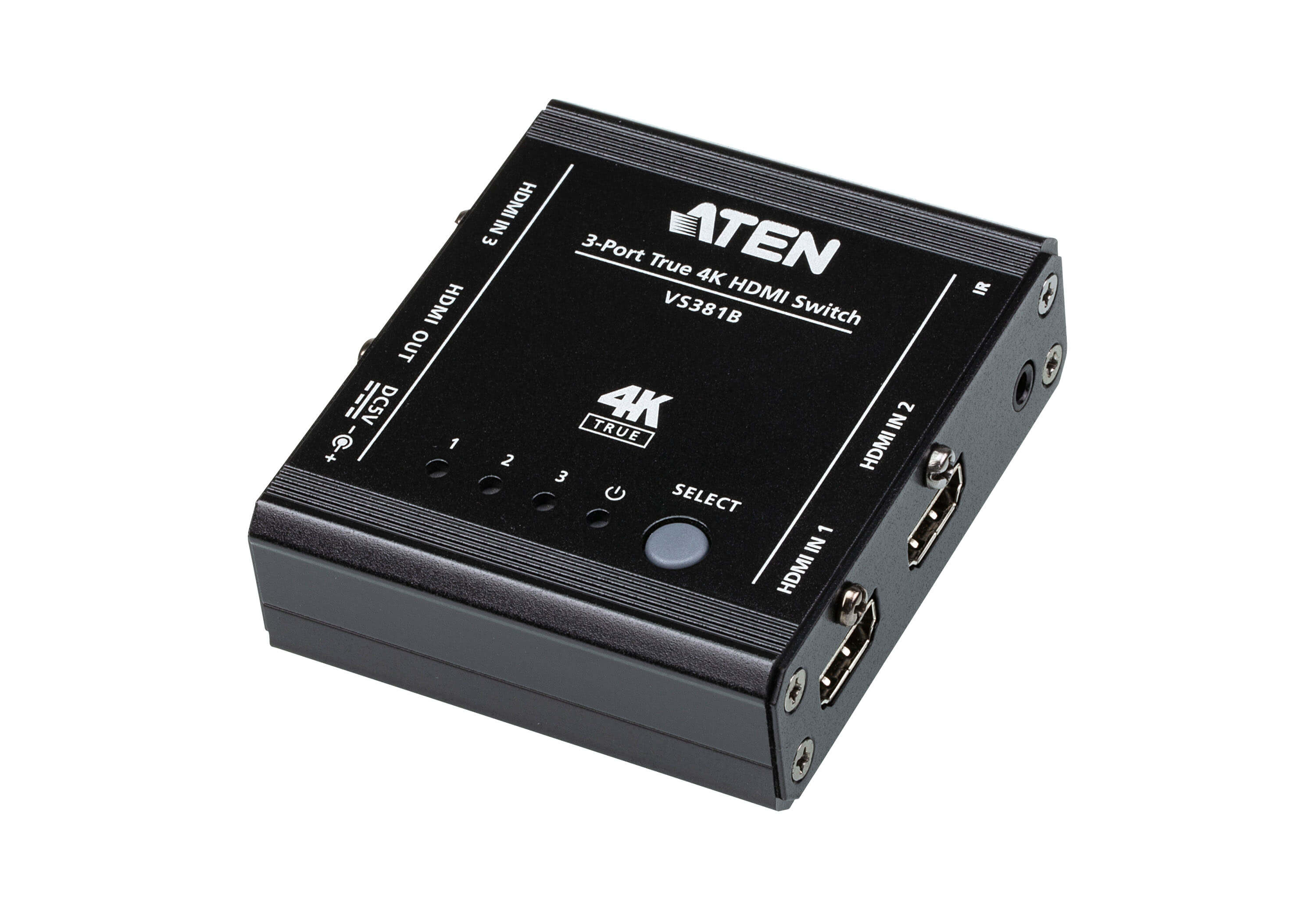 ATEN 3-PORT TRUE 4K HDMI SWITCH thumbnail 1